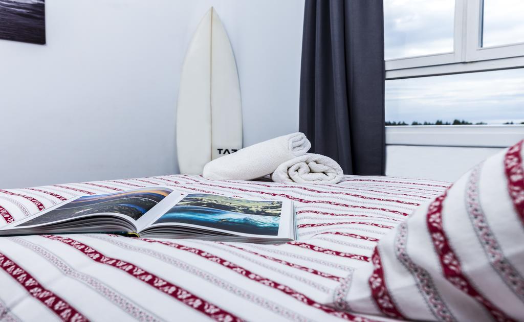 H.A.N.D Surf Hostel Langre  Luaran gambar